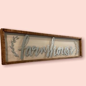 Farmhouse Sign